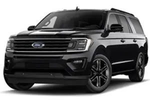 A black 2019 ford expedition suv.
